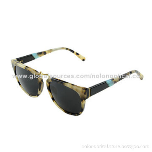 Italy design acetate sunglasses with CE & FDA certification